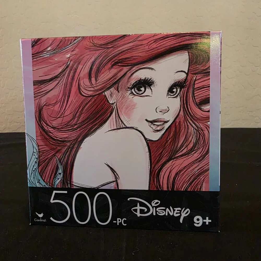 New 500 Piece ARIEL DISNEY Total Catch Jigsaw Puzzle The Little Mermaid